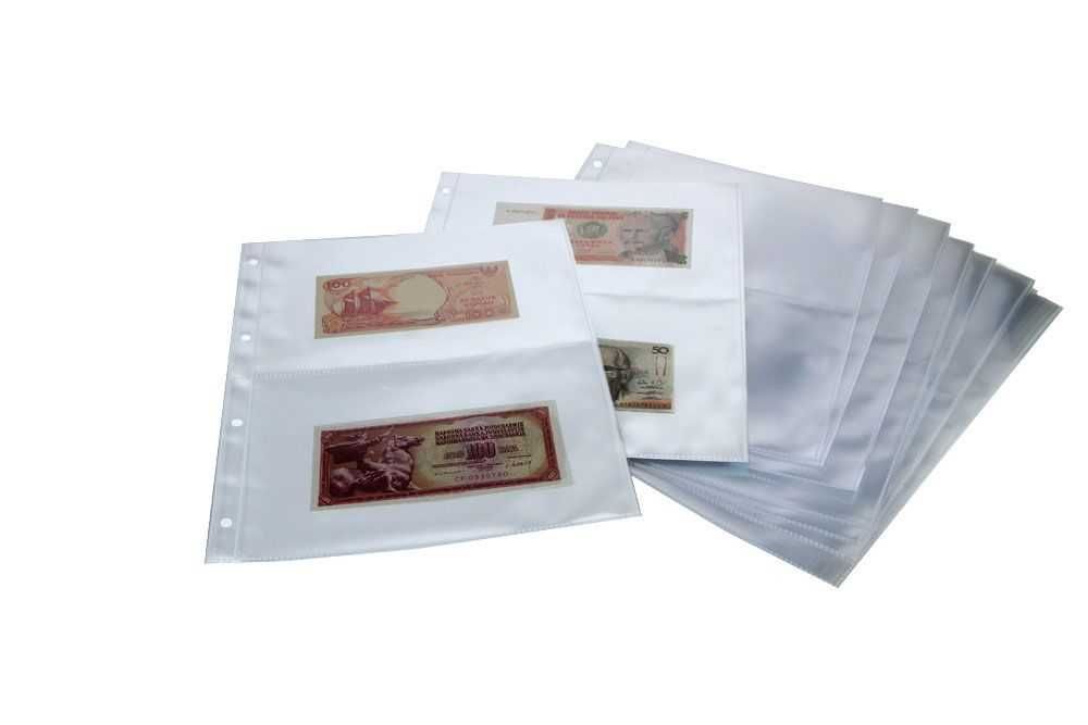SAFE 5479 - прозрачни листи за 2 банкноти 215х145 мм /15 бр /