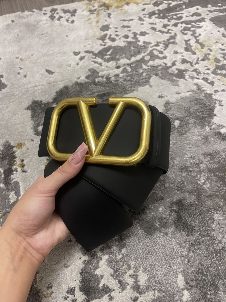Curea Valentino-Pt Talie - poze reale 100% piele naturală nu ecologică