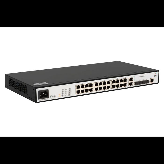 Управляемый коммутатор L2 SNR-S2985G-24TC (б/у в отличном состоянии)