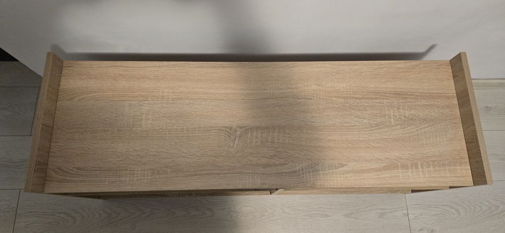 Vand comoda tv, dimensiuni 1100 x 350 x 400, culoare stejar sonoma