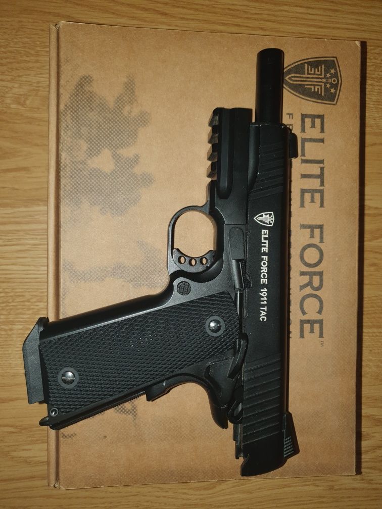 Pistol Colt 1911 Tactical Elite Force Airsoft Full Metal