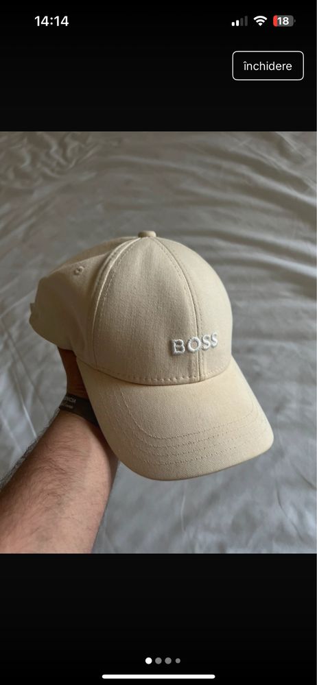 Sapca boss barbati ca noua