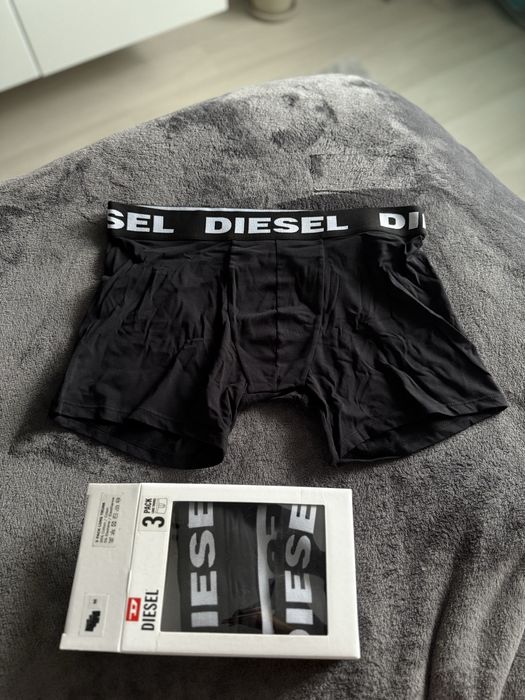 Diesel set 3 boxeri lungi culoare negru marimea M noi