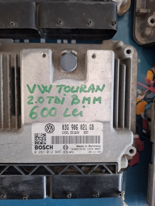 Calculator ECU Motor VW Touran 1.9 2.0 Tdi BMM BMN BKD BKC AVQ