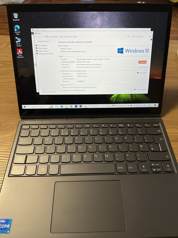 Lenovo yoga duet 7