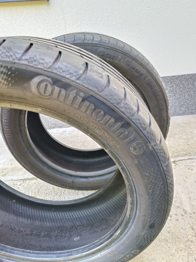 2 cauciucuri continental 245/45/18