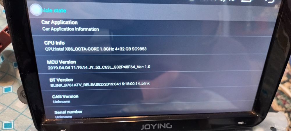 Navigatie JOYING 4gRam, 32gRom