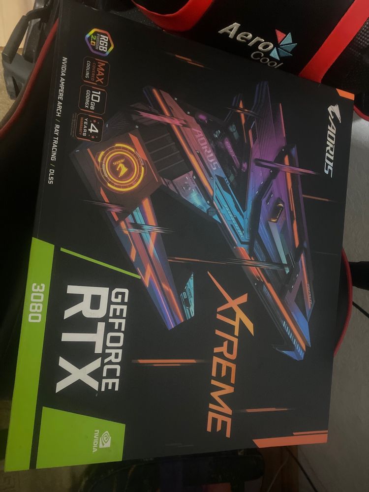 i5 12400f/Aorus RTX 3080/32 GB DDR4/2 k монитор