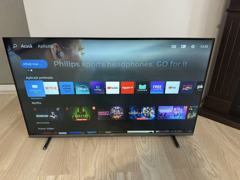 Televizor LED Smart PHILIPS 43PUS7608, Ultra HD 4K, HDR10, 108cm