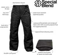 Snowboard долнище/ грейка/ панталон Special Blend