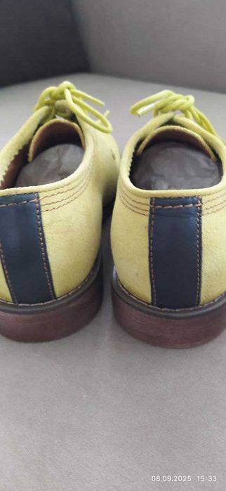 Продаю новые замшевые мужские туфли Calvin Klein 42 размера