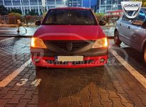 Becuri led leduri portocalii pozitii fata Dacia Logan 1 ph1