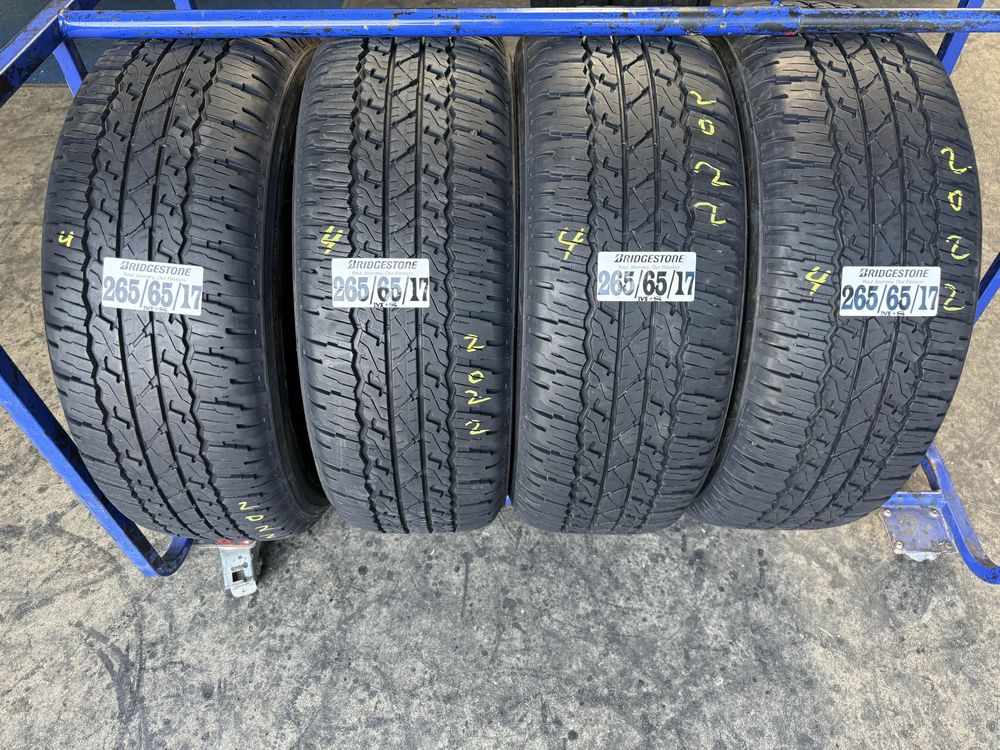 265/65/17 Bridgestone M+S 2022