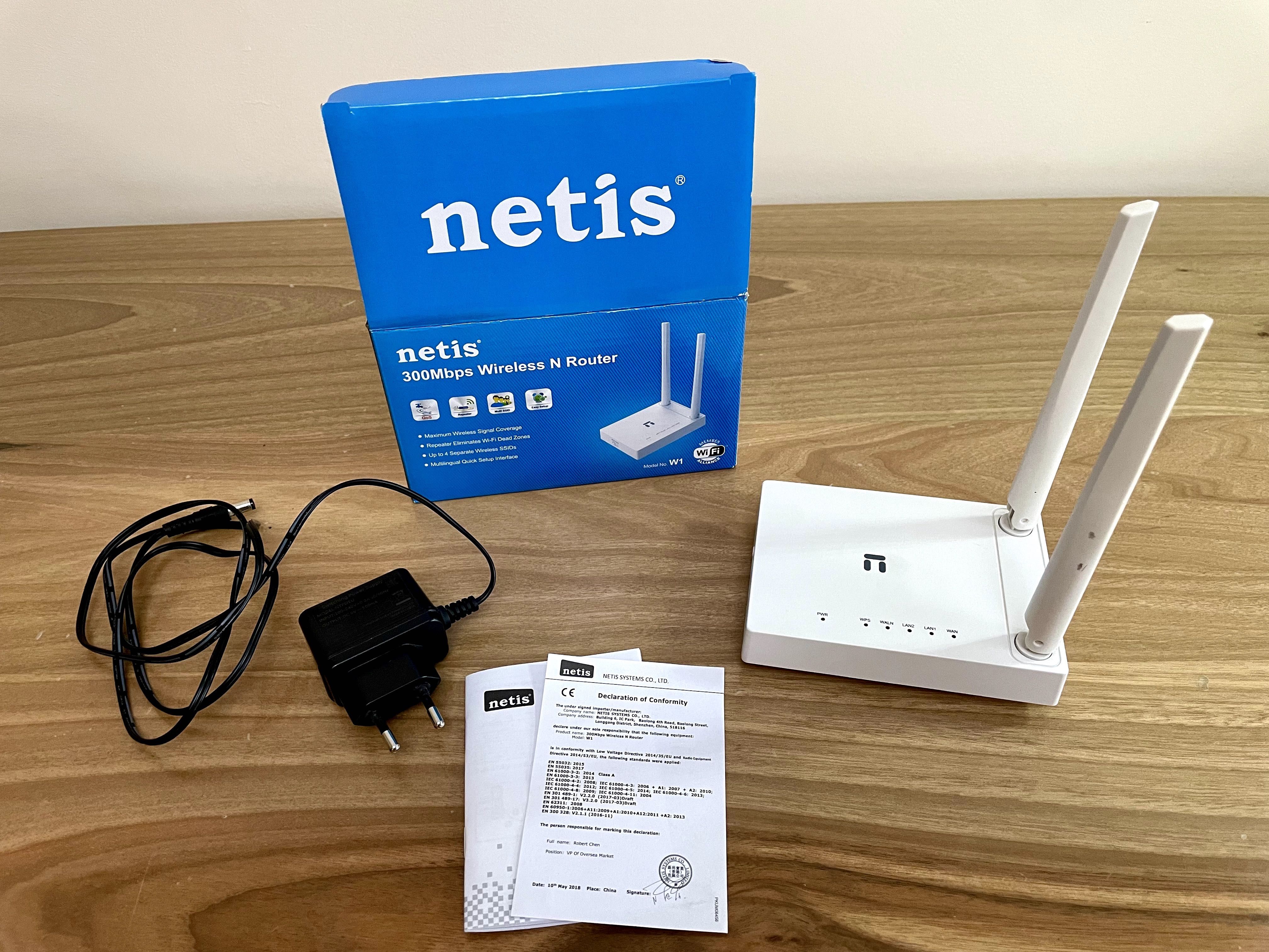 Беспроводной Wi-Fi роутер Netis W1 / Simsiz Wi-Fi router Netis W1.