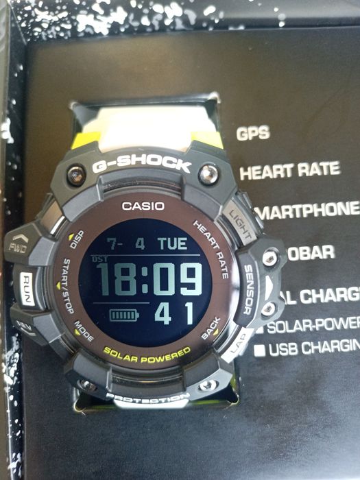Мъжки часовник Casio G-Shock solar gps training GBD- H1000-1A7JR