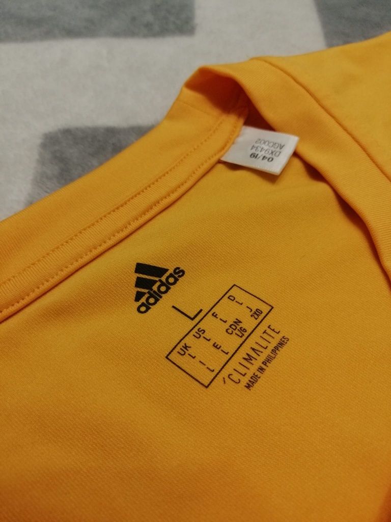 ADIDAS tricou mânecă lungă L bărbați CLIMALITE | transport GRATUIT‼️