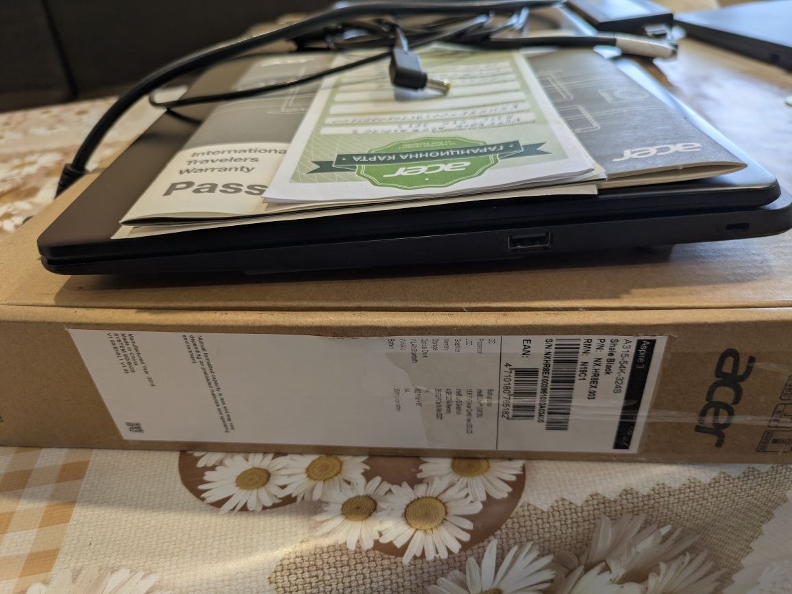 Лаптоп Acer aspire 3 Intel i3
