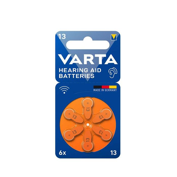 Varta батарейки для слуховых аппаратов (Германия)