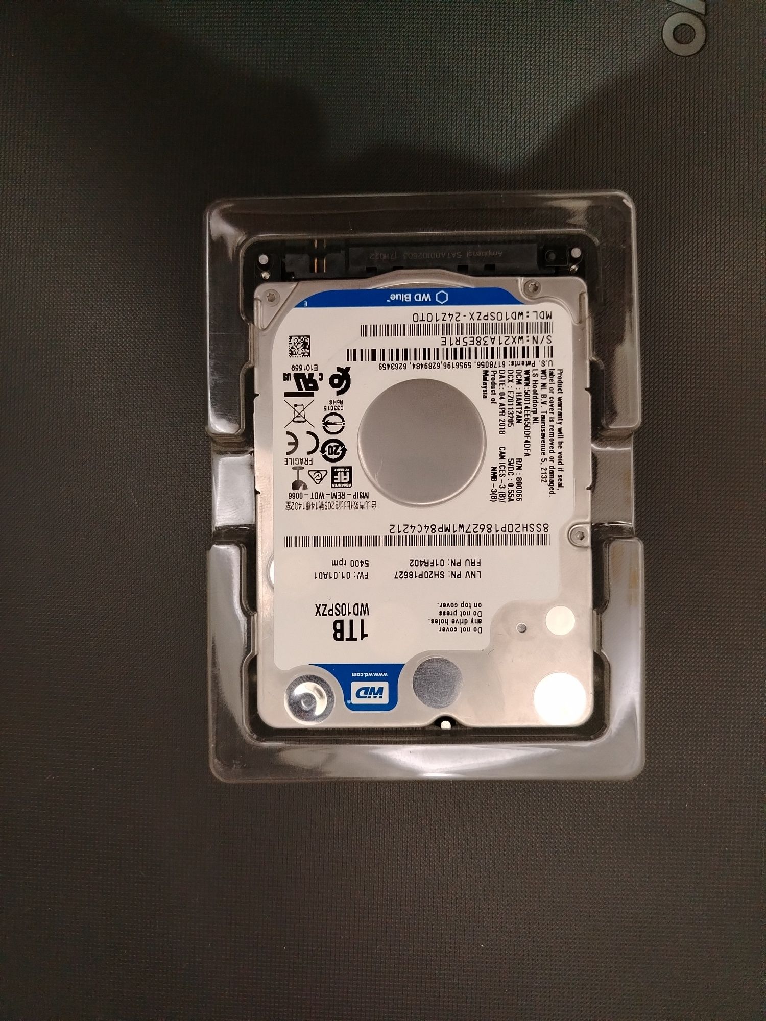 1 TB Hdd WD10SPZX.