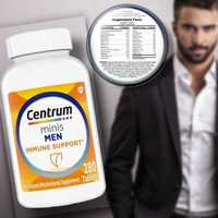 Centrum Minis Men's Центрум 280шт для иммунитета+ цинк+ витамин C США