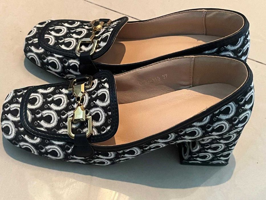 PANTOFI dama DEOSEBITI toc patrat 36-36.5. Noi