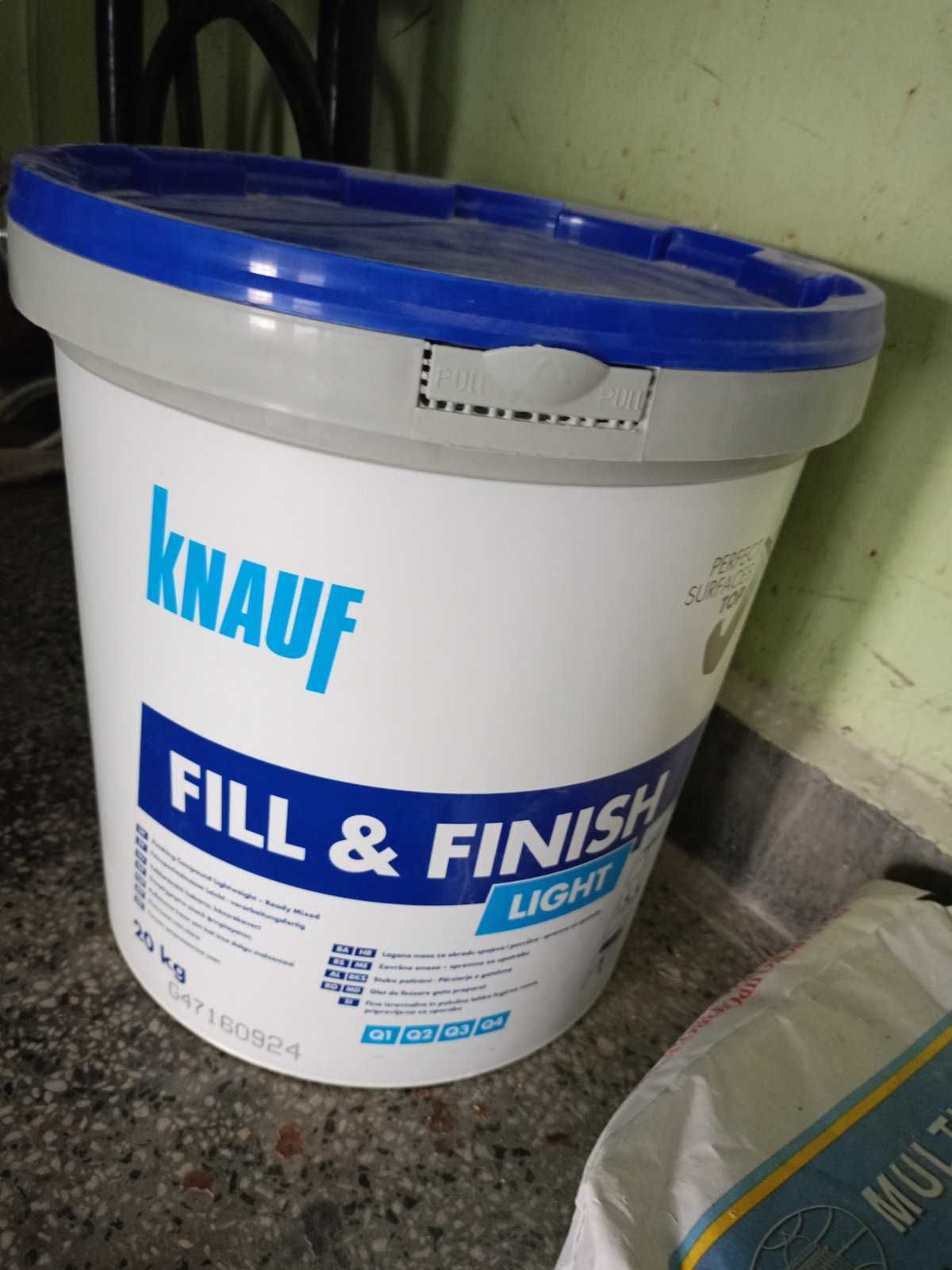 Шпакловка Knauf fill and finish light