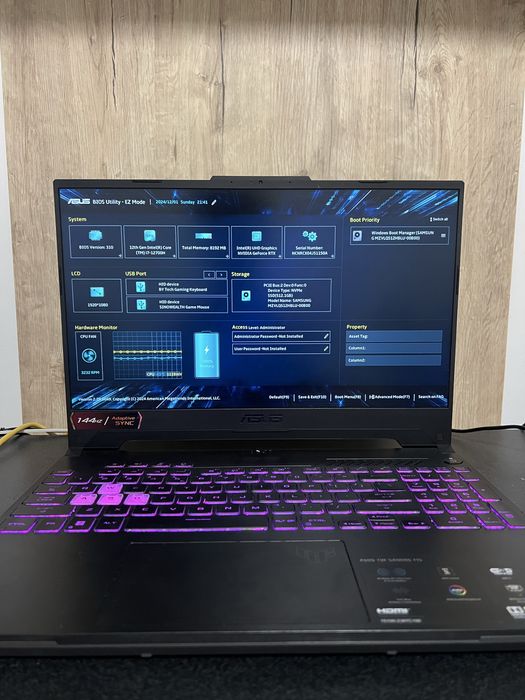 Laptop gaming 144hz i7 12700h rtx 3050