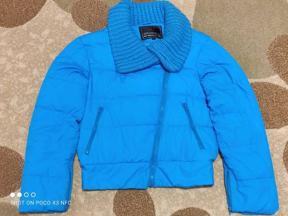 прекрасно модерно яке за сезона с плетена яка-40лв.