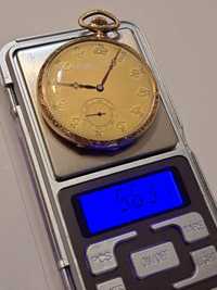 Ceas de Aur 14 K Elvețian Marvin de buzunar