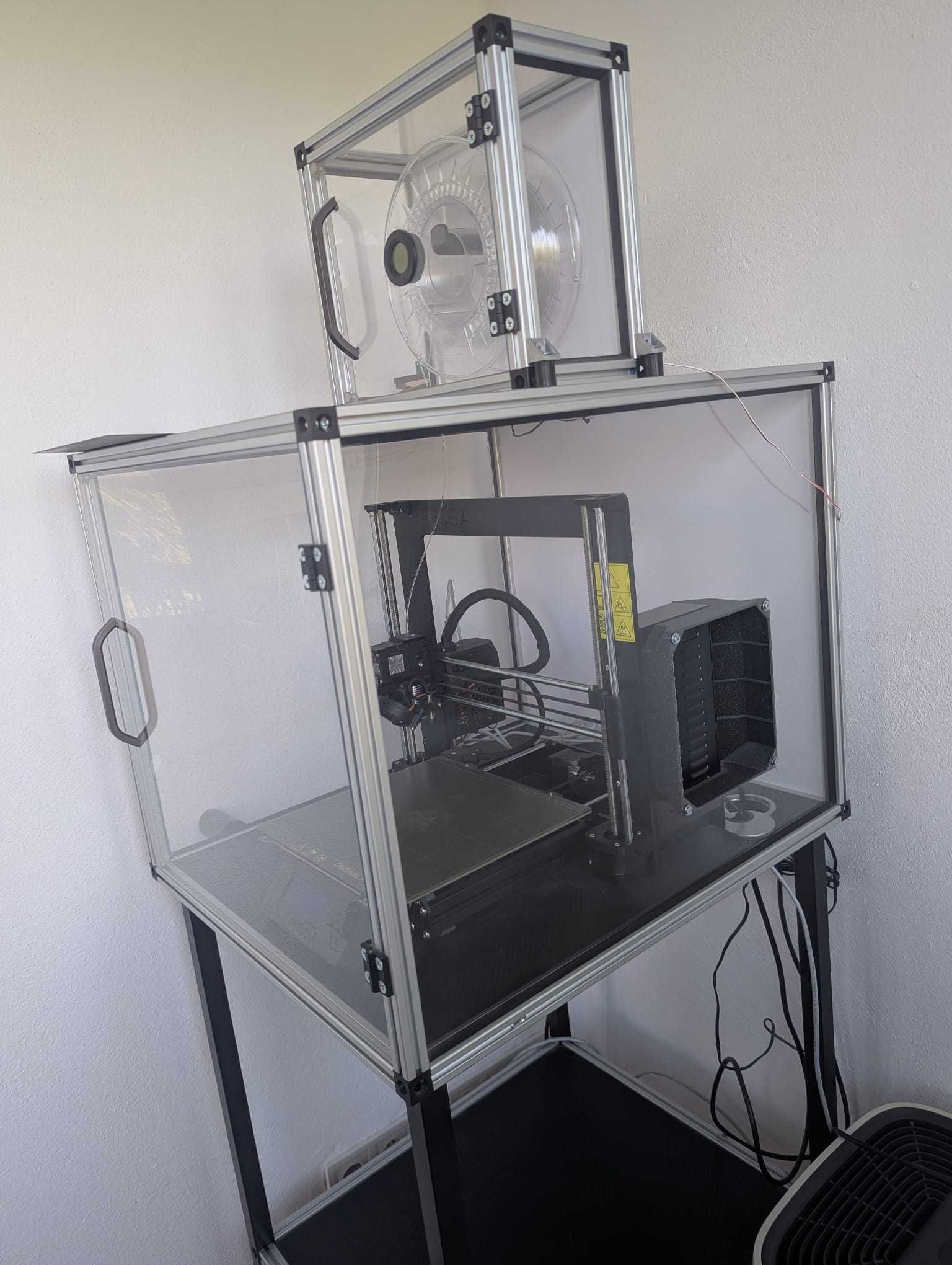 Imprimanta 3d Prusa mk3 + enclosure + Pachet Raspberry Pi 3