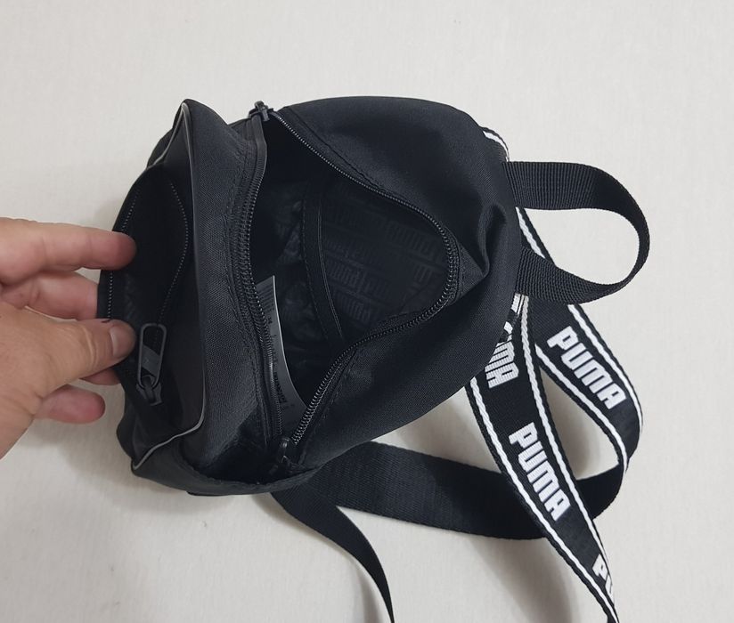 Rucsac minimalist PUMA, Backpack, ghiozadanel  negru, Nou