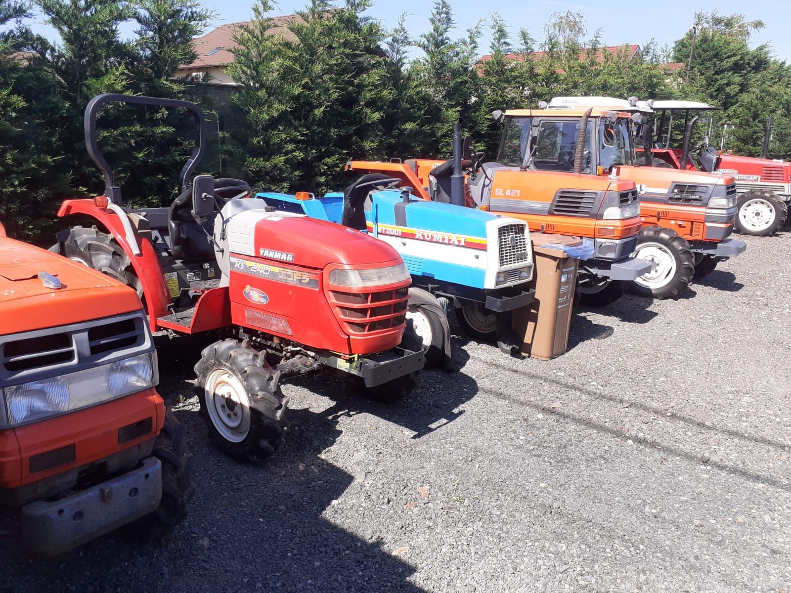 Tractoare japoneze Kubota Yanmar Iseki Mtsubisi 15-50cp Firma autoriza