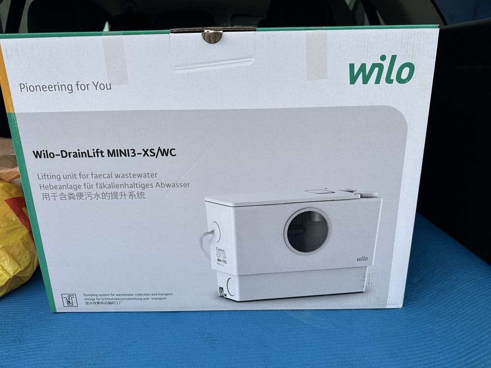 Помпа Wilo-DrainLift MINI3-XS/WC
