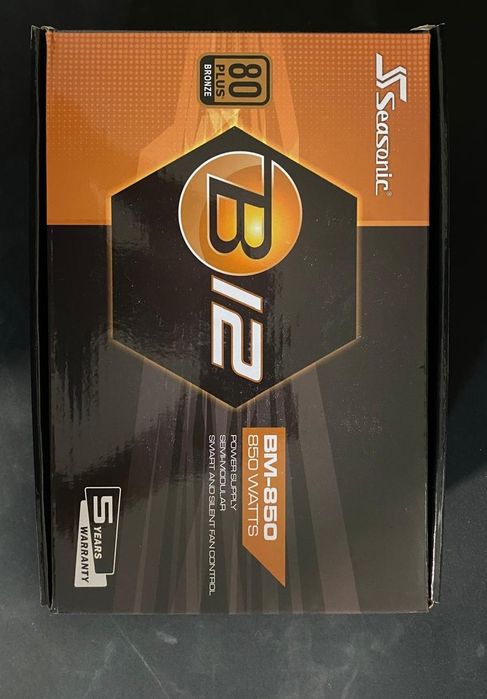 Sursa seasonic semi modulara 850W, 80+ Bronz