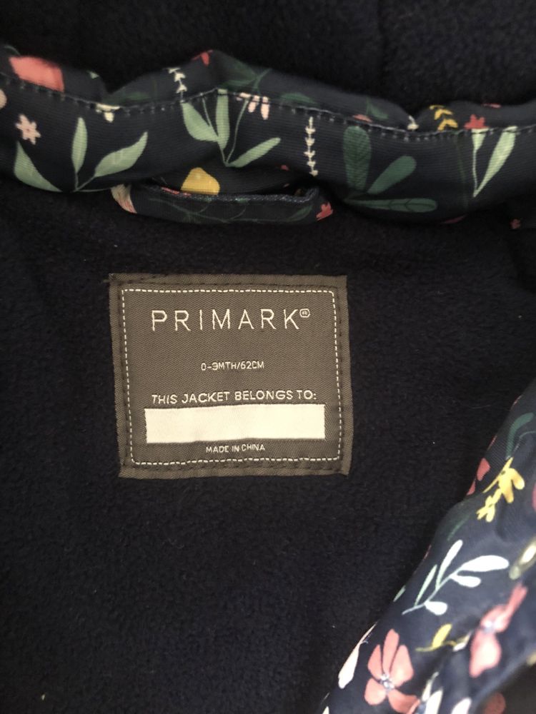 Geaca primark 0-3 luni