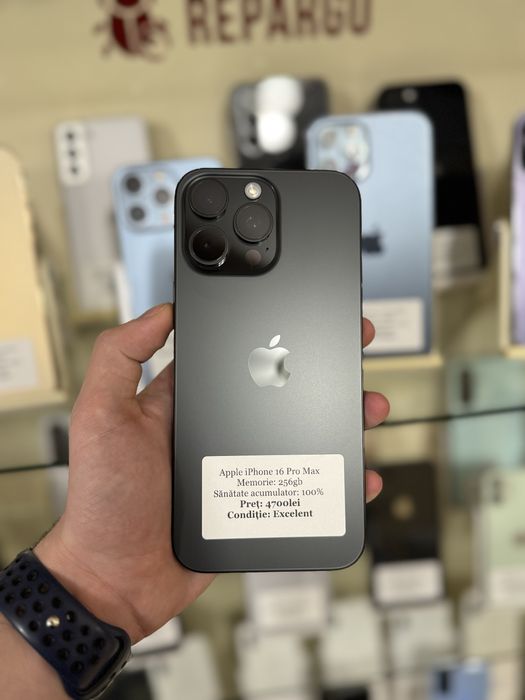 iPhone 16 pro max - 256gb - black titanium