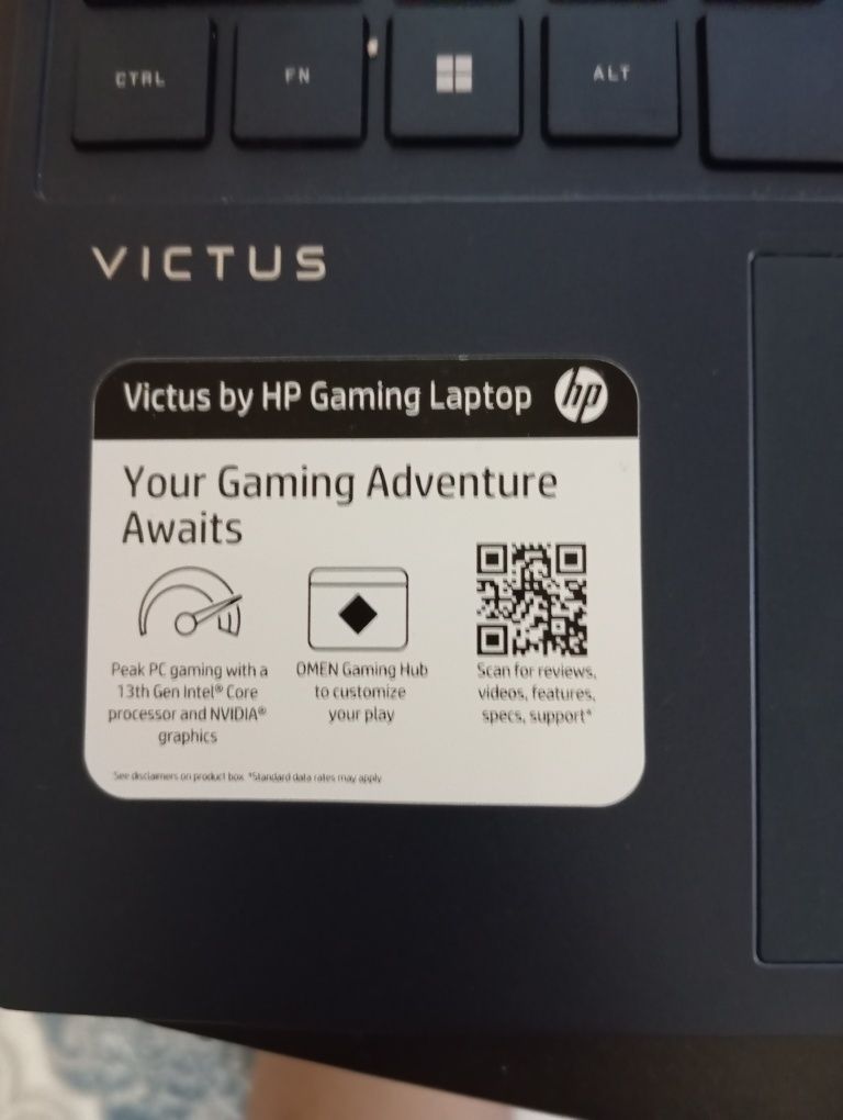 Victus by HP Gaming Laptor 15-fa1xxx