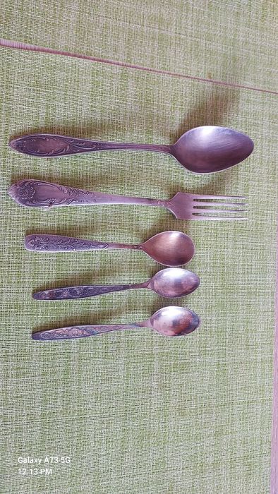 Мельхиоровые приборы