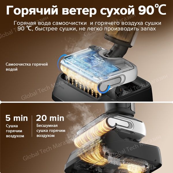 Вертикальный пылесос Roborock F25 LT