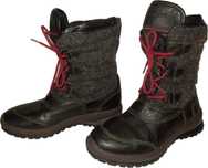 Ghete inalte captusite TOMMY HILFIGER piele (dama 40) cod-218157