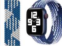 Curea schimb bratara elastica nylon ceas Apple Watch Seria 38 40 mm