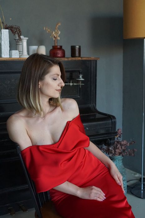 Rochie Ana Radu cu trena