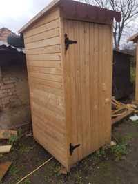 Vand wc din lemn pentru curte