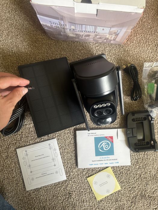 Camera supraveghere solara 4G Sim