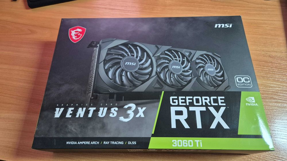 MSI Ventus X3 GeForce RTX 3060 Ti 8GB GDDR6 PCI Express 4.0 non LHR