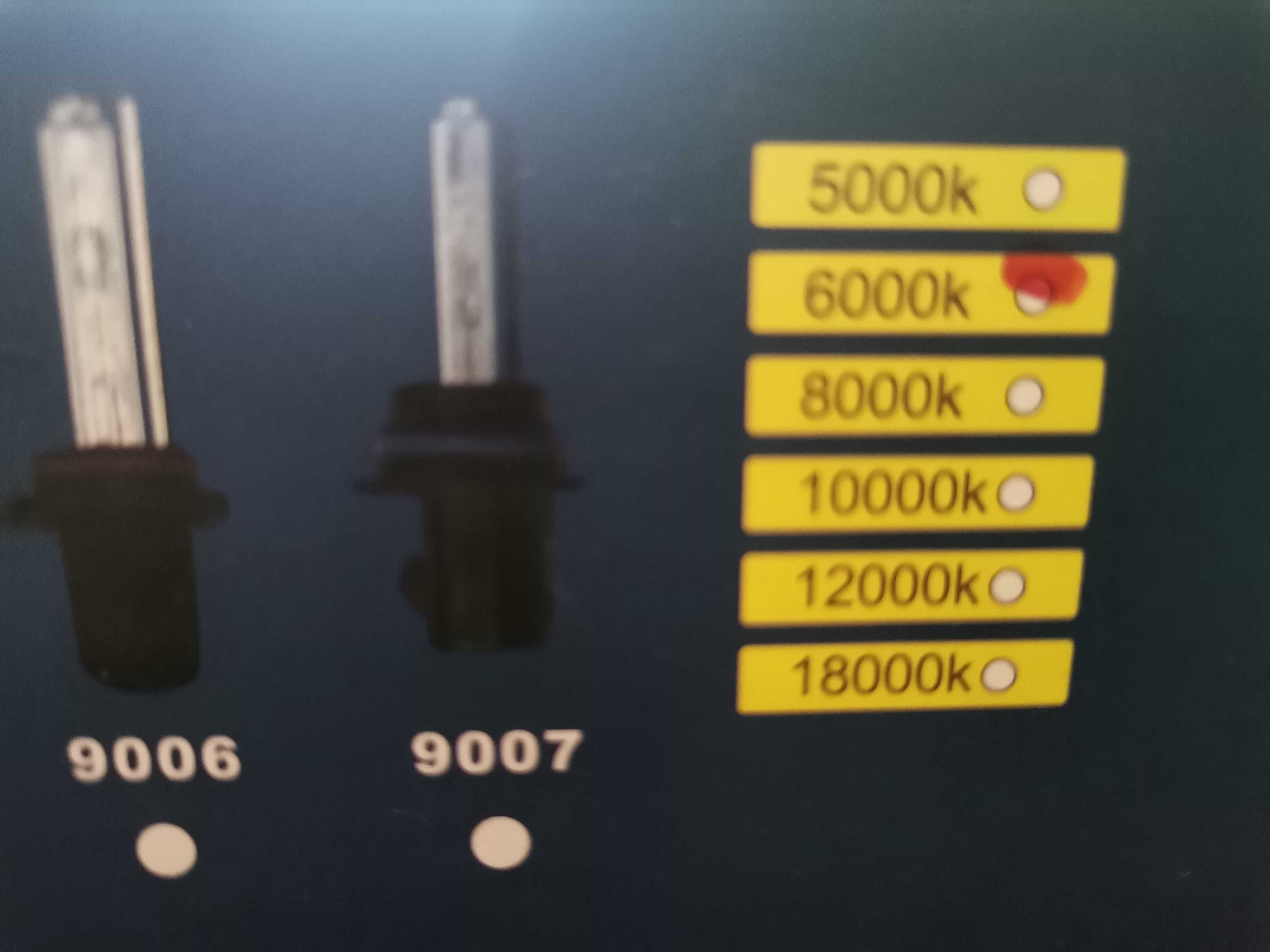 Ксенон система  H1/H7 (6000 к от двата вида)