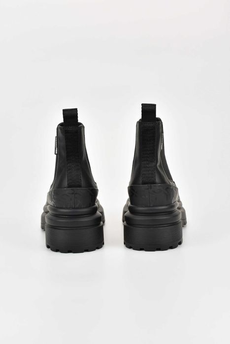 Дамски Боти Karl Lagerfeld BROOKE Mid Gore Boot 000 - Black Lthr Women