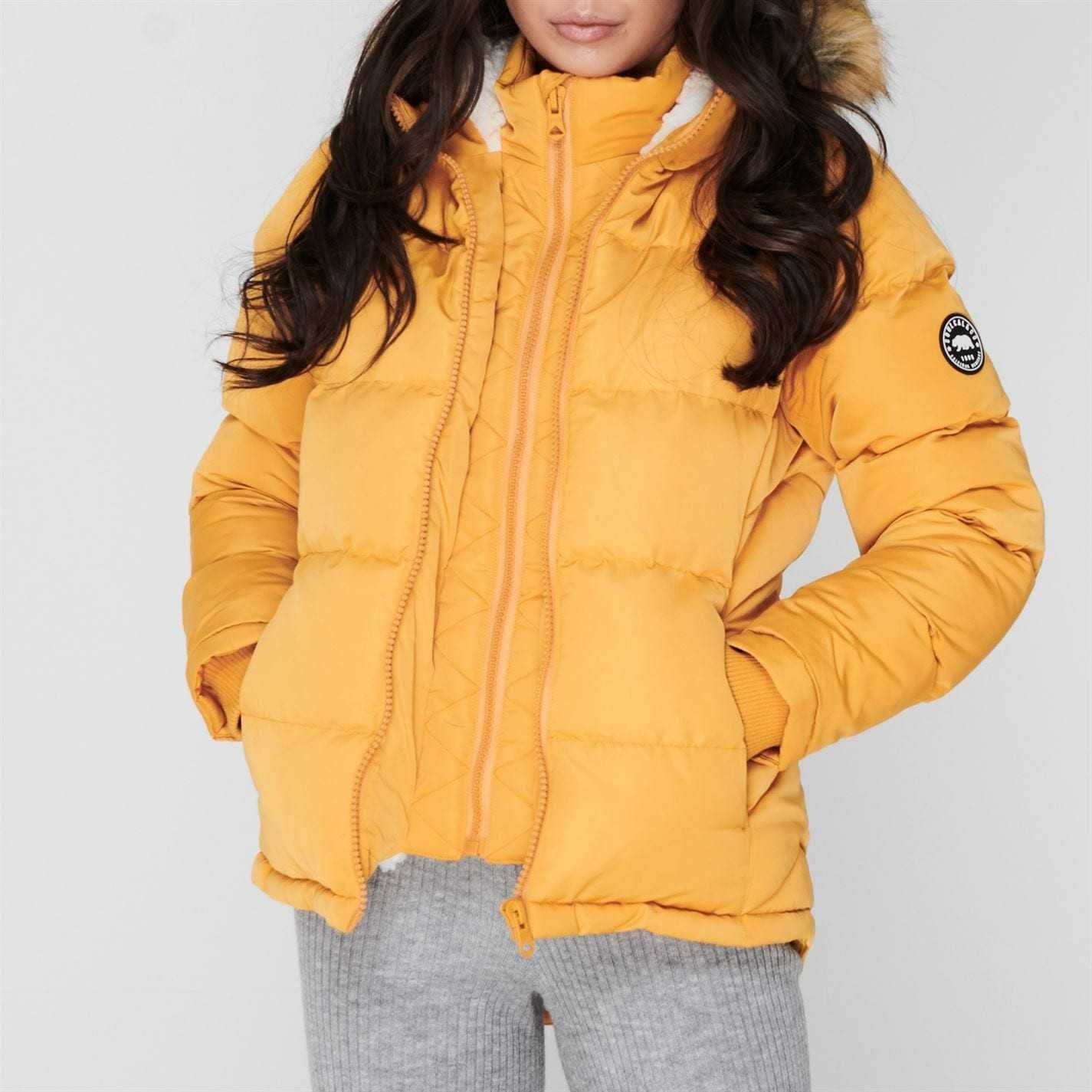 Дамско зимно яке SoulCal 2 Zip Bubble Jacket