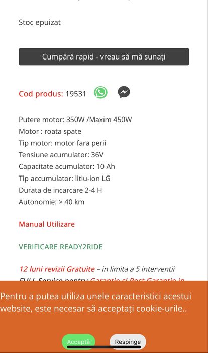 Trotineta electrica Z8 plus