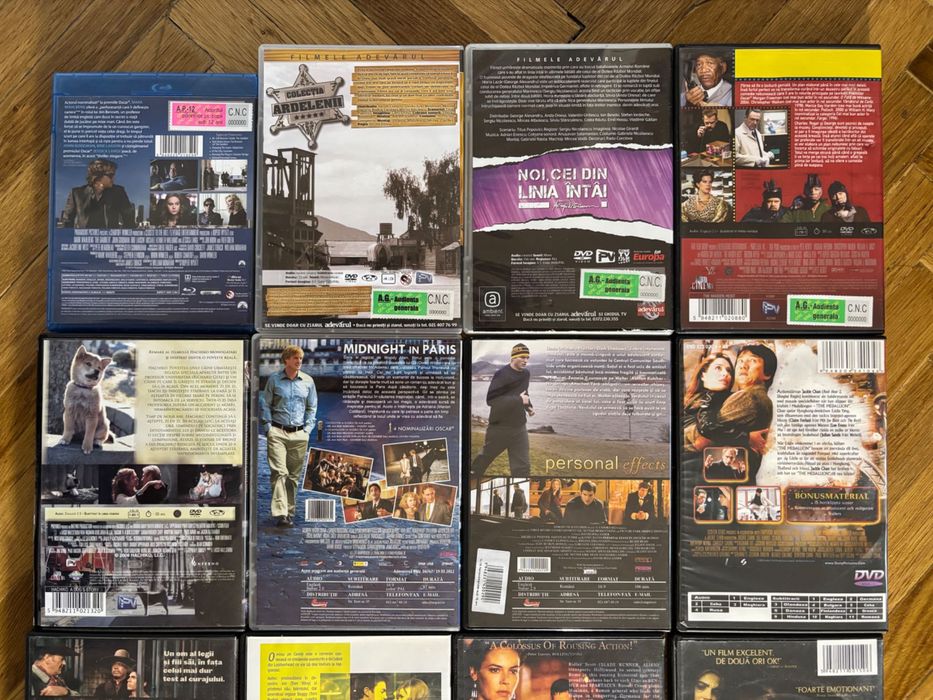 15 Buc DVD-uri cu Filme Artistice - Originale